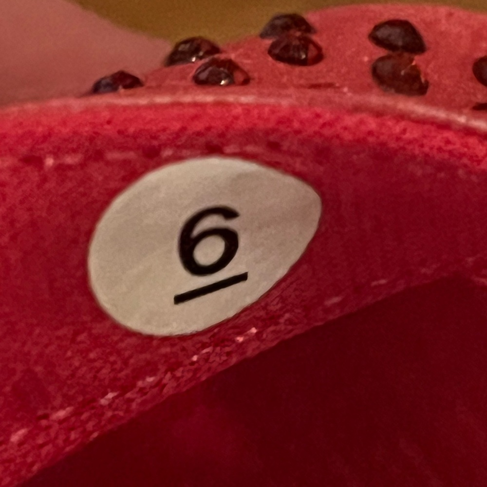 Skechers Archfit Pink Flip Flops with Rhinestone Embellished Straps - Picture 8 of 9